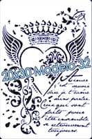 - Stencil 20x30cm Modelo 032 -